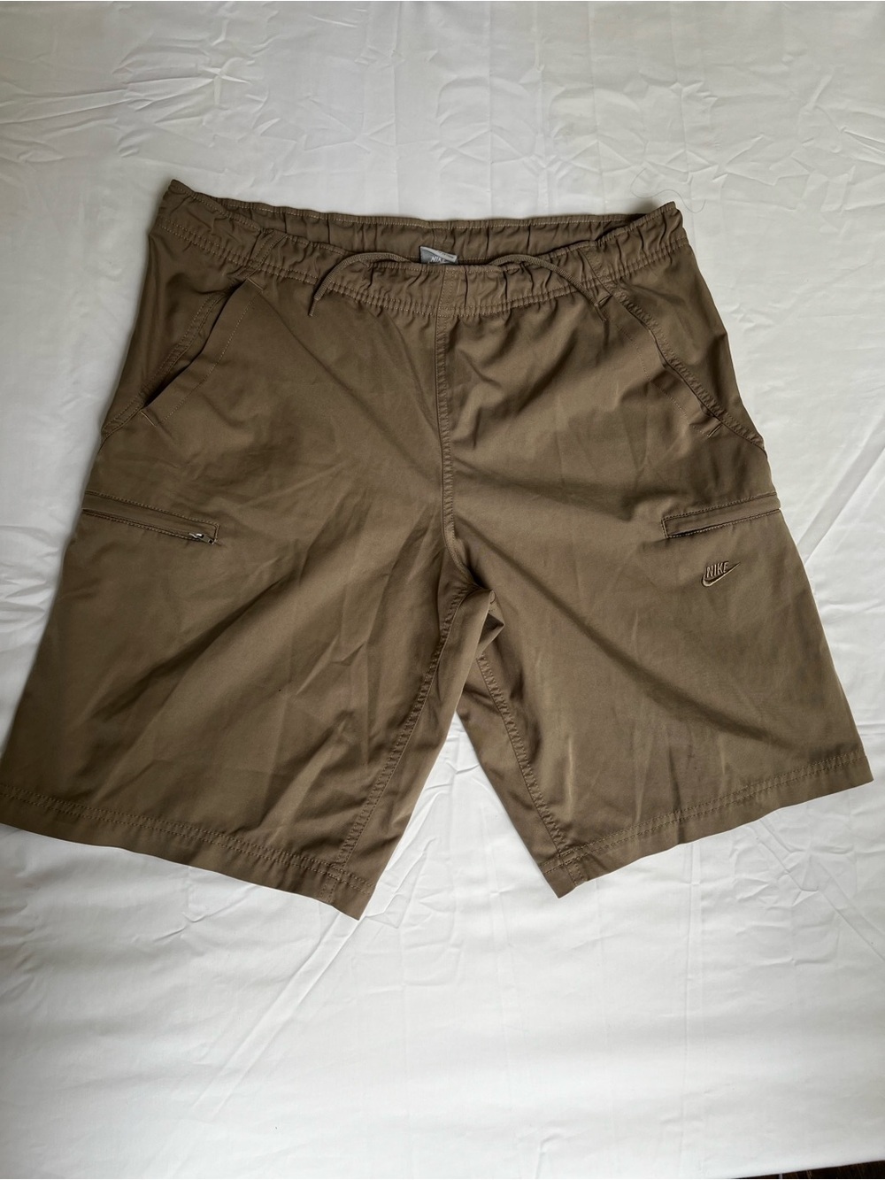 Nike Men’s Olive Athletic Cargo Shorts